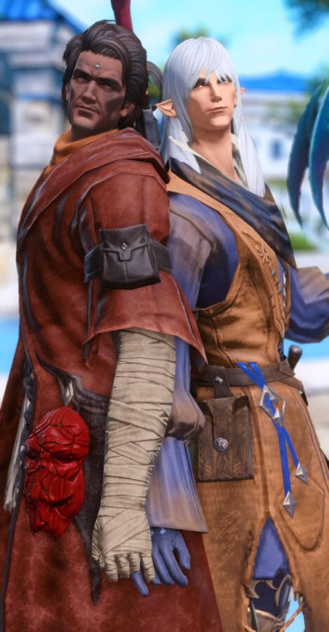 2 characters, Mid Complexity pose, sfw